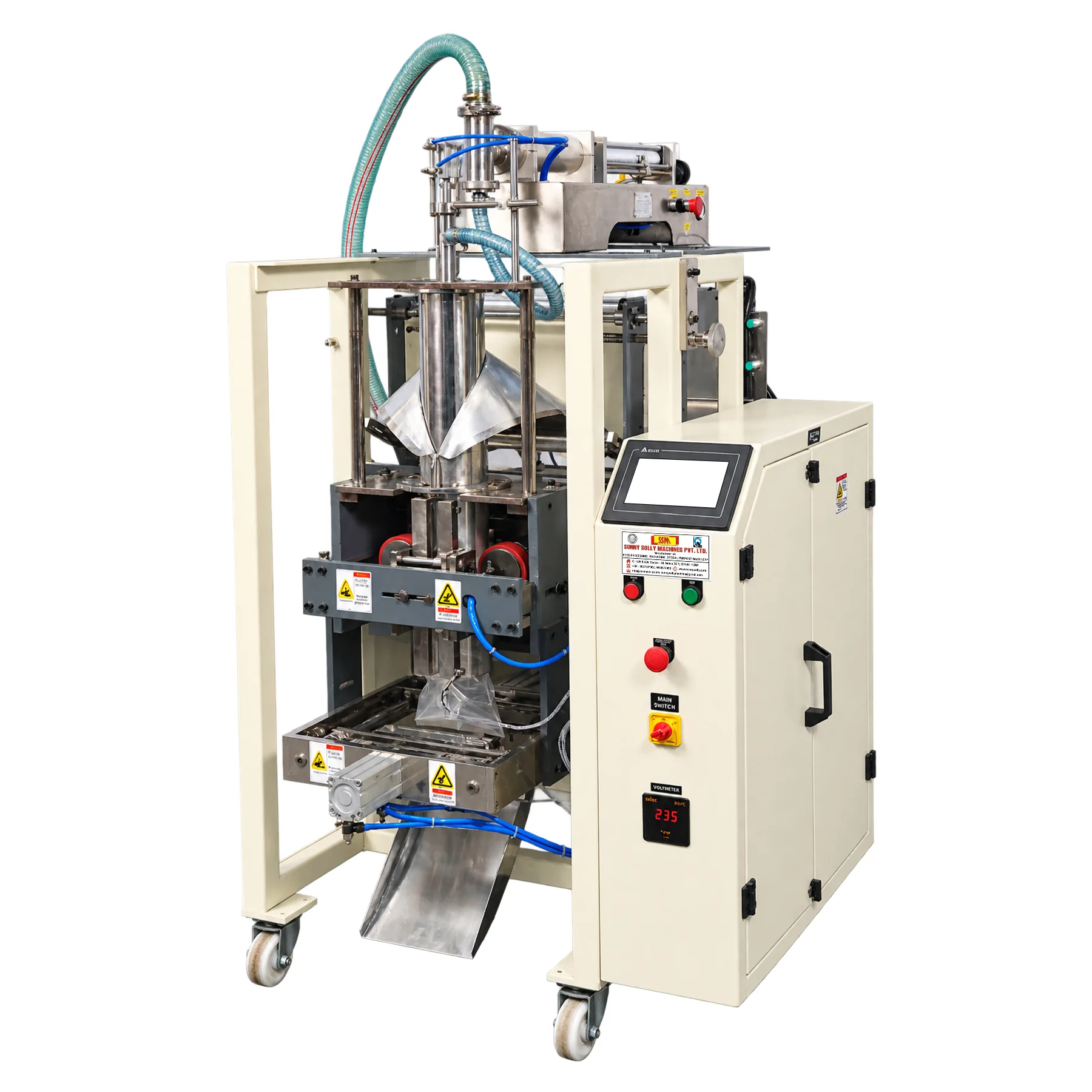 SS-150 Pneumatic VFFS Liquid Filler - Image 2