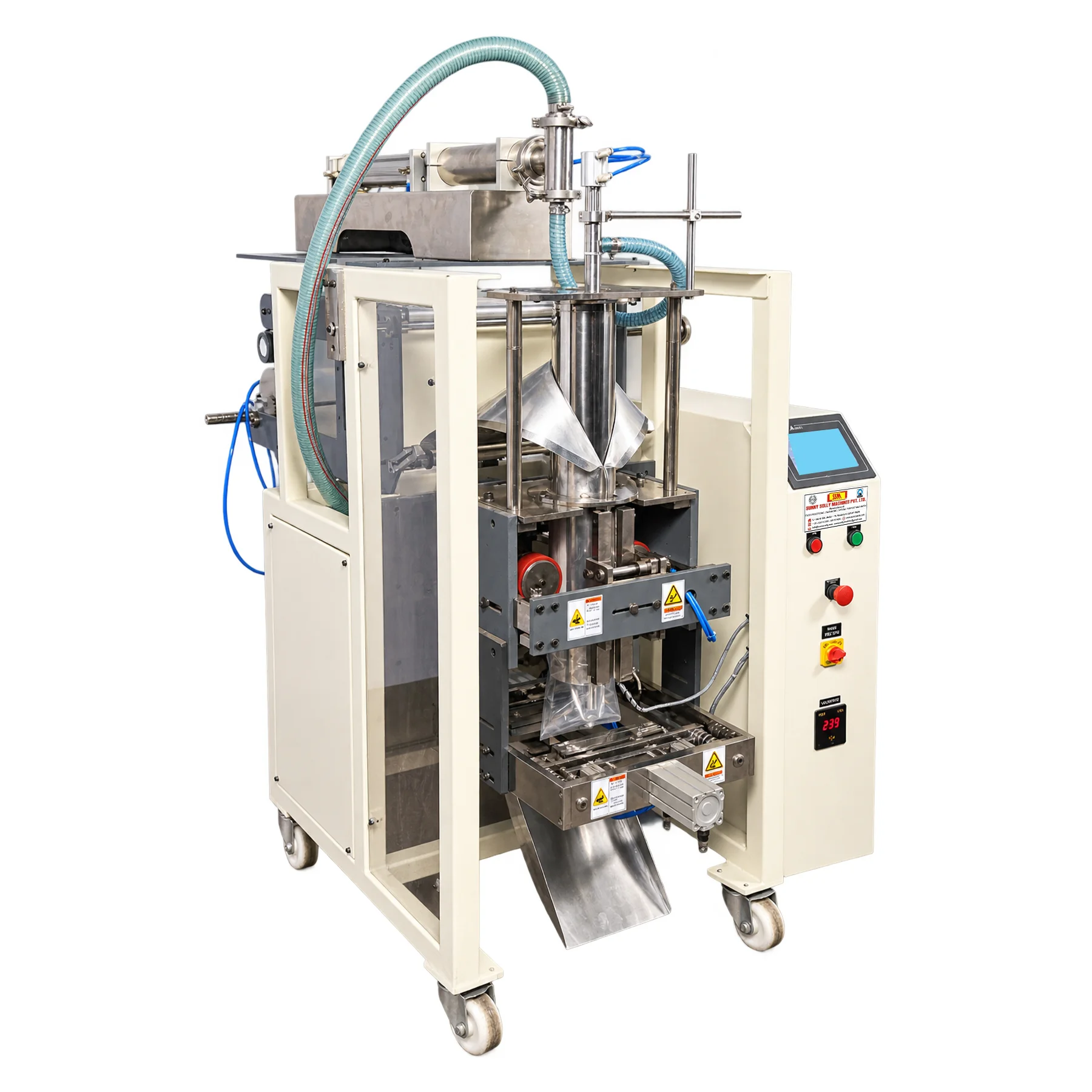 SS-150 Pneumatic VFFS Liquid Filler - Image 3
